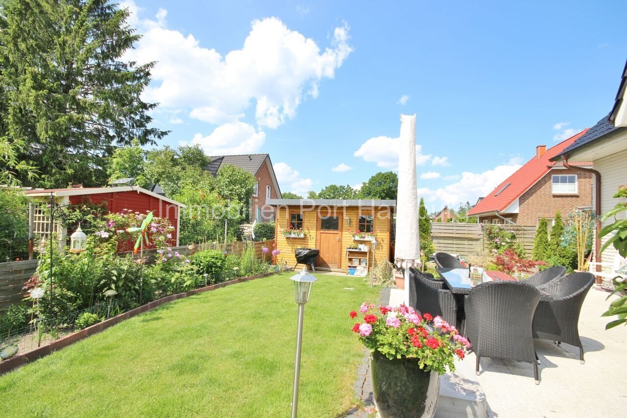 Traumhafte Garten-Oase mit Gartenhaus und Terrasse - Ihr Rückzugsort zum Wohlfühlen!